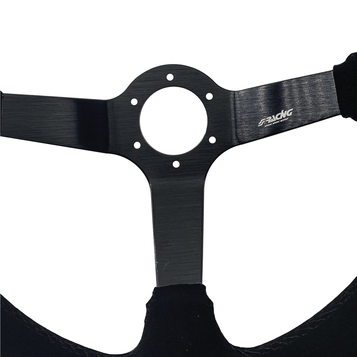 Volante sportivo a calice Carrera 35 - in camoscio - Simoni Racing