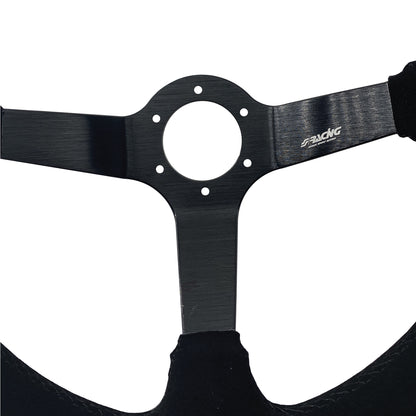 Volante sportivo a calice Carrera 35 - in camoscio - Simoni Racing