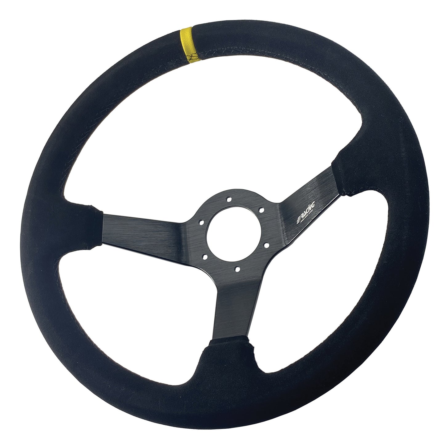 Volante sportivo a calice Carrera 35 - in camoscio - Simoni Racing