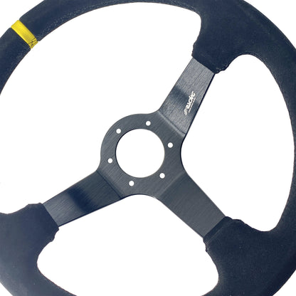 Volante sportivo a calice Carrera 35 - in camoscio - Simoni Racing